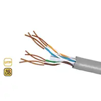 Phasak Bobina de Cable de Red Cat.6 UTP Sólido AWG23 CCA 305M - PHR 6302