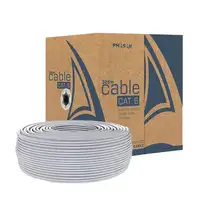 Phasak Bobina de Cable de Red Cat.6 UTP Sólido AWG23 CCA 305M - PHR 6302