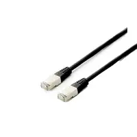 Equip 605697 cable de red Negro 0,5 m Cat6a S/FTP (S-STP)