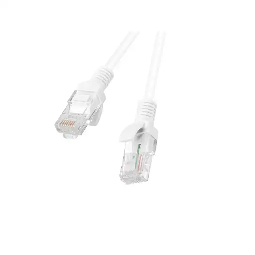 Lanberg PCU5-10CC-0100-W cable de red Blanco 1 m Cat5e U/UTP (UTP)