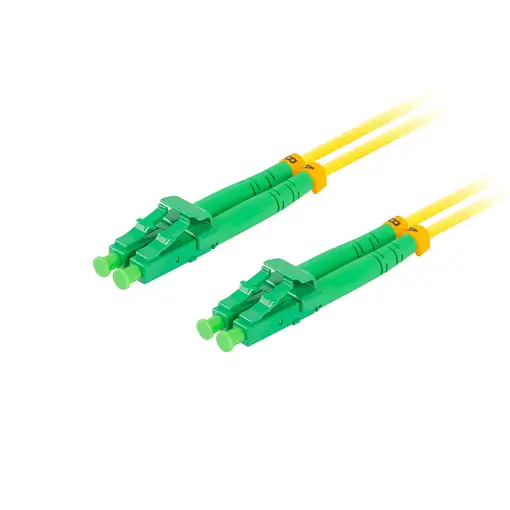 Lanberg FO-LALA-SD11-0030-YE Cable de fibra óptica e InfiniBand 3 m LC Amarillo