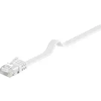 Microconnect V-UTP601W-FLAT cable de red Blanco 1 m Cat6 U/UTP (UTP)