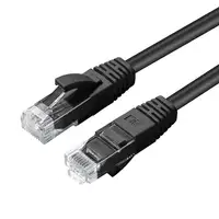 Microconnect MC-UTP6A02S cable de red Negro 2 m Cat6a U/UTP (UTP)