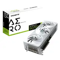 GIGABYTE GeForce RTX 5070 Ti AERO OC 16G Tarjeta Gráfica - 16GB GDDR7, 256 bits, P