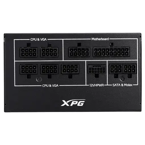 XPG COREREACTOR II 850W unidad de fuente de alimentación 20+4 pin ATX ATX Negro