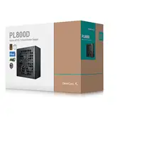 DeepCool PL800D unidad de fuente de alimentación 800 W 20+4 pin ATX ATX Negro