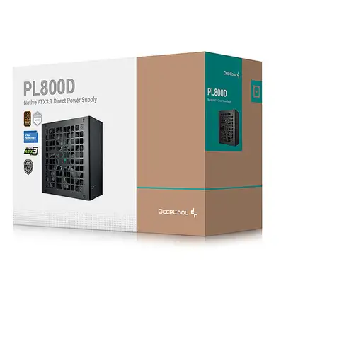 DeepCool PL800D unidad de fuente de alimentación 800 W 20+4 pin ATX ATX Negro