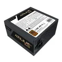 UNYKAch ATX Atilius 2.0 Black 500W 80+ Bronze unidad de fuente de alimentación 20+