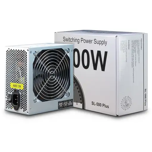 Inter-Tech SL-500 Plus unidad de fuente de alimentación 500 W 20+4 pin ATX ATX Pla