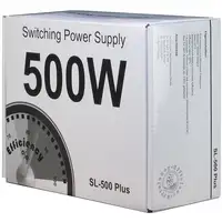 Inter-Tech SL-500 Plus unidad de fuente de alimentación 500 W 20+4 pin ATX ATX Pla