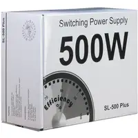 Inter-Tech SL-500 Plus unidad de fuente de alimentación 500 W 20+4 pin ATX ATX Pla
