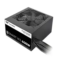 Thermaltake Smart W3 unidad de fuente de alimentación 600 W 24-pin ATX ATX Negro