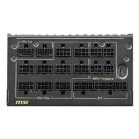 MSI MEG Ai1600T PCIE5 unidad de fuente de alimentación 1600 W 24-pin ATX ATX Negro