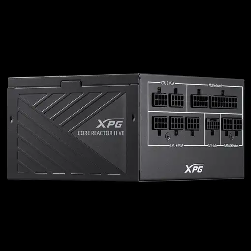 XPG COREREACTOR II VE 750W unidad de fuente de alimentación 24-pin ATX ATX Negro