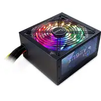 Inter-Tech Argus RGB-500W II unidad de fuente de alimentación 20+4 pin ATX Negro
