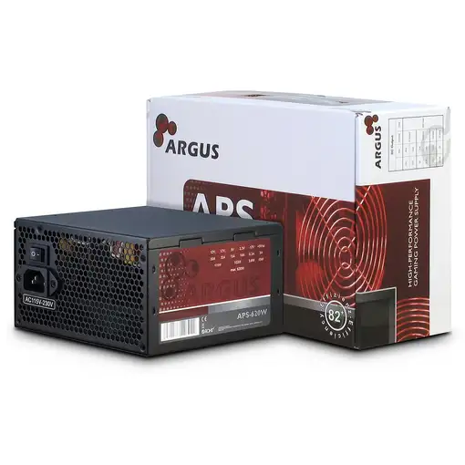 Inter-Tech Argus APS unidad de fuente de alimentación 620 W 20+4 pin ATX ATX Negro