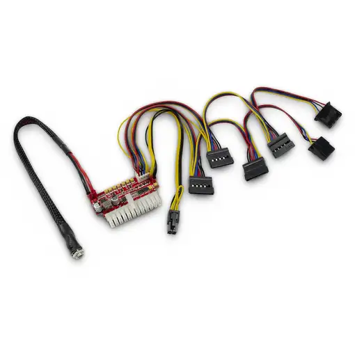 Inter-Tech 88882190 unidad de fuente de alimentación 200 W 20+4 pin ATX Negro