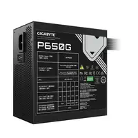 GIGABYTE GP-P650G unidad de fuente de alimentación 650 W 20+4 pin ATX ATX Negro