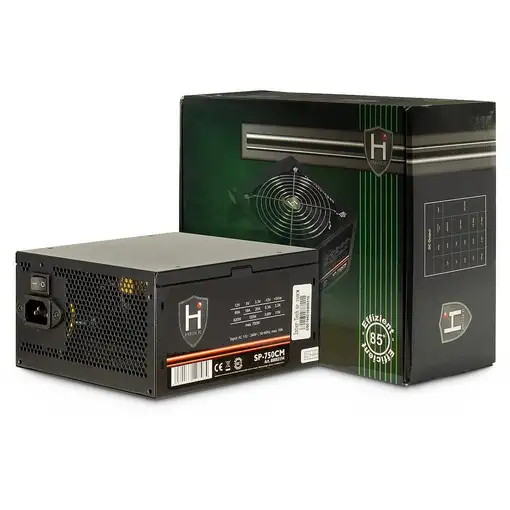 Inter-Tech HiPower SP-750CM unidad de fuente de alimentación 750 W 20+4 pin ATX AT