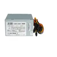 iBox CUBE II unidad de fuente de alimentación 400 W 20+4 pin ATX ATX Plata