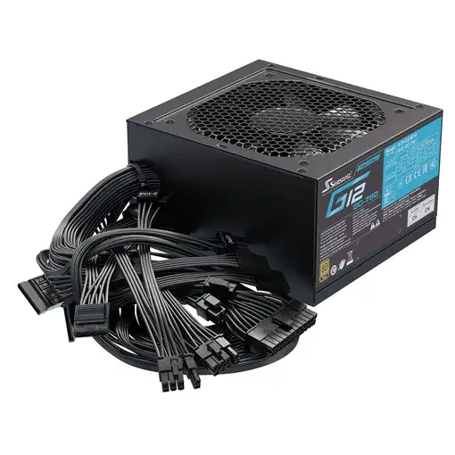 Seasonic G12 GC unidad de fuente de alimentación 750 W 20+4 pin ATX ATX Negro