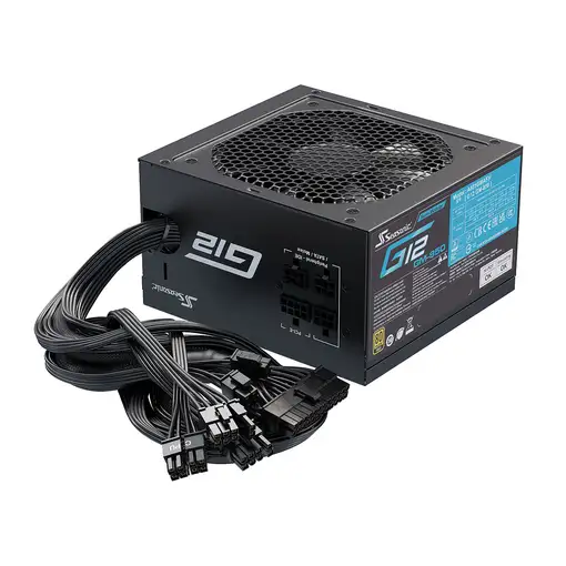 Seasonic Focus G12 GM unidad de fuente de alimentación 850 W 20+4 pin ATX ATX Negr