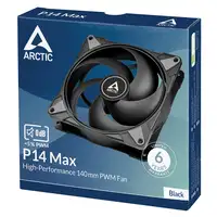 ARCTIC P14 Max Carcasa del ordenador Ventilador 14 cm Negro