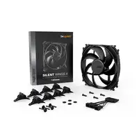 be quiet! SILENT WINGS 4 | 140mm Carcasa del ordenador Ventilador 14 cm Negro 1 pi