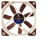 Noctua NF-S12A FLX Carcasa del ordenador Ventilador 12 cm Beige, Marrón