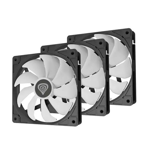 GENESIS Oxal 120 ARGB Carcasa del ordenador Ventilador 12 cm Negro
