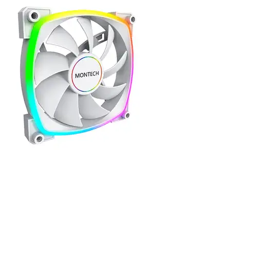 Montech AX140 PWM Carcasa del ordenador Ventilador 14 cm Blanco 1 pieza(s)