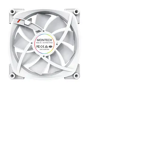 Montech AX140 PWM Carcasa del ordenador Ventilador 14 cm Blanco 1 pieza(s)