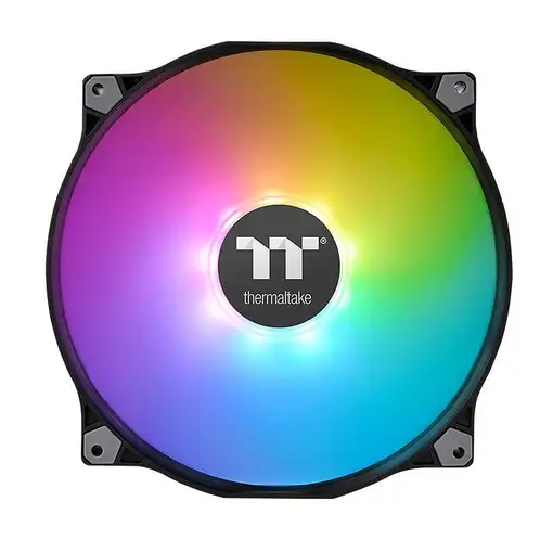 Thermaltake Pure 20 ARGB Carcasa del ordenador Ventilador Negro