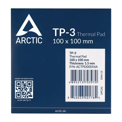 ARCTIC TP-3 compuesto disipador de calor Parche térmico