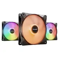 be quiet! LIGHT WINGS LX 120mm PWM 3-Pack Black Carcasa del ordenador Ventilador 1
