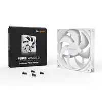 be quiet! Pure Wings 3 140mm PWM White Carcasa del ordenador Ventilador 14 cm Blan