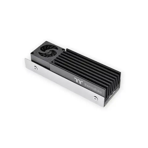 Thermaltake MS-1 M.2 NVMe SSD Disipador térmico/Radiador 2 cm Negro 1 pieza(s)