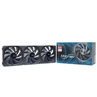 Seasonic MagFlow 3-Fan Kit Carcasa del ordenador Ventilador 12 cm Negro 3 pieza(s)