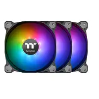 Thermaltake Pure 12 ARGB Carcasa del ordenador Ventilador 12 cm Negro 3 pieza(s)