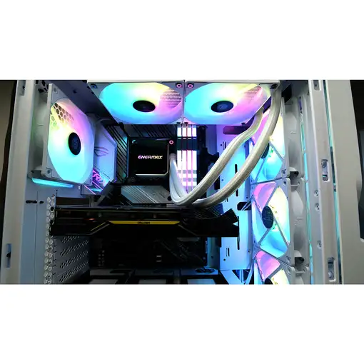 Enermax UCHF12PARGB-W-BP3 sistema de refrigeración para ordenador Ventilador 12 cm