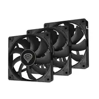 GENESIS Oxal 120 Carcasa del ordenador Ventilador 12 cm Negro 3 pieza(s)