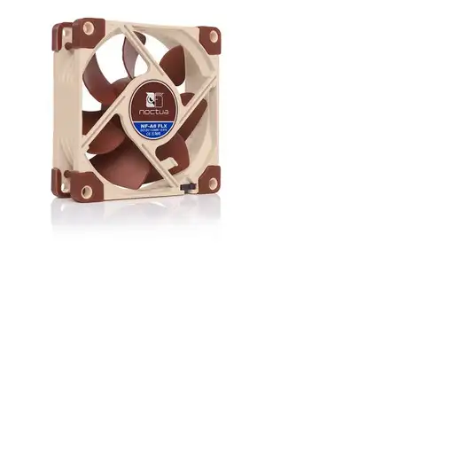 Noctua NOC-NF-A8-FLX Carcasa del ordenador Ventilador 8 cm Beige, Marrón 1 pieza(s
