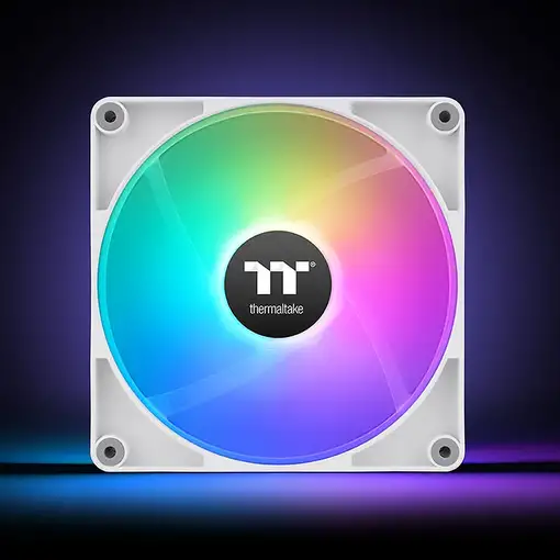 Thermaltake CT140 Reverse ARGB Carcasa del ordenador Ventilador 14 cm Blanco 2 pie