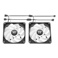 Thermaltake CT120 Reverse ARGB Carcasa del ordenador Ventilador 12 cm Negro 2 piez