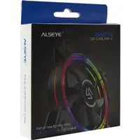 Inter-Tech Alseye Halo 3.0 Carcasa del ordenador Ventilador 12 cm Negro