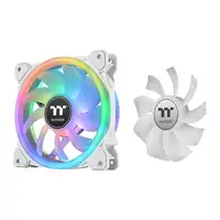 Thermaltake SWAFAN 12 RGB Radiator Fan TT Premium Edition White Carcasa del ordena