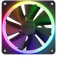 NZXT F120 RGB Carcasa del ordenador Ventilador 12 cm Negro 1 pieza(s)