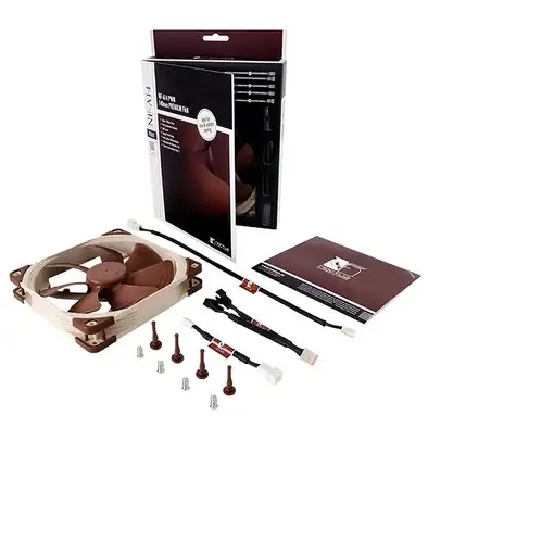 Noctua NF-A14 PWM Carcasa del ordenador Ventilador 14 cm Marrón