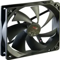 Inter-Tech F-120-S Carcasa del ordenador Ventilador 12 cm Negro
