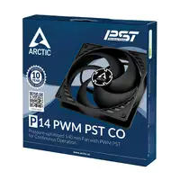 ARCTIC P14 PWM PST CO Carcasa del ordenador Ventilador 14 cm Negro